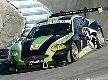 Geht 2010 bei der ALMS Rennserie an den Start, der 550 PS starke Jaguar XKR. Foto: Jaguar/auto-reporter.net